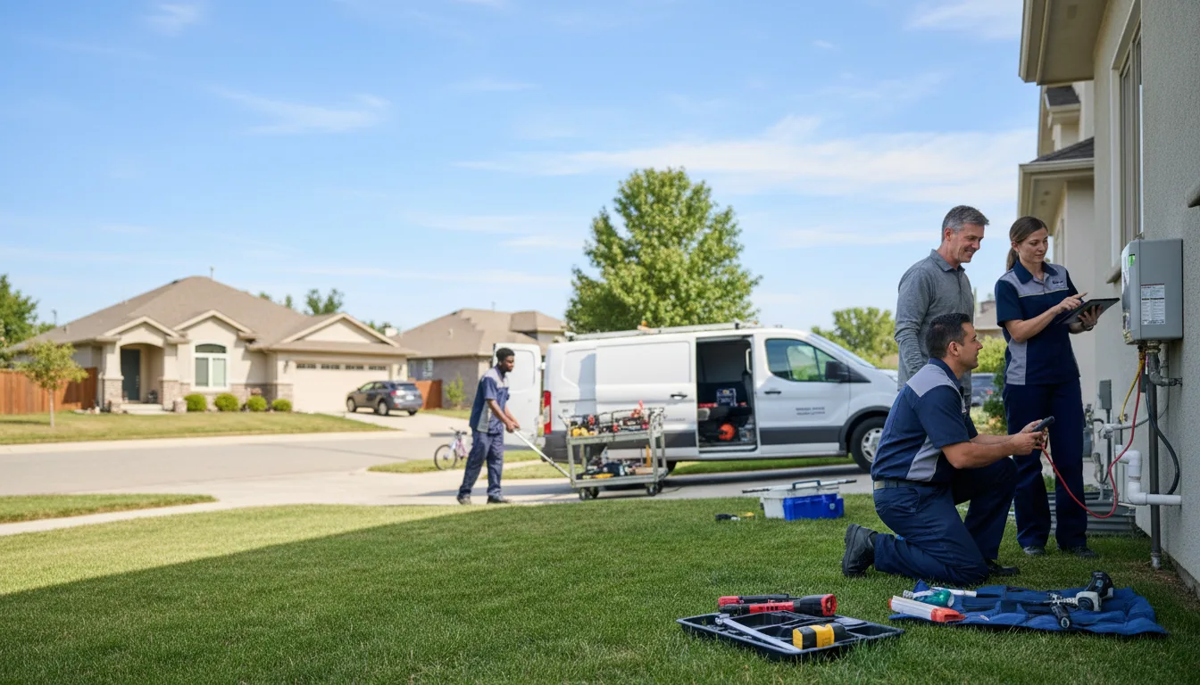 Tankless water heater service in Lebanon, PA